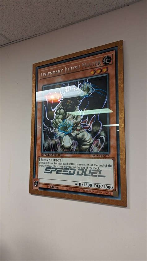 yu-gi-oh! giant card for sale.